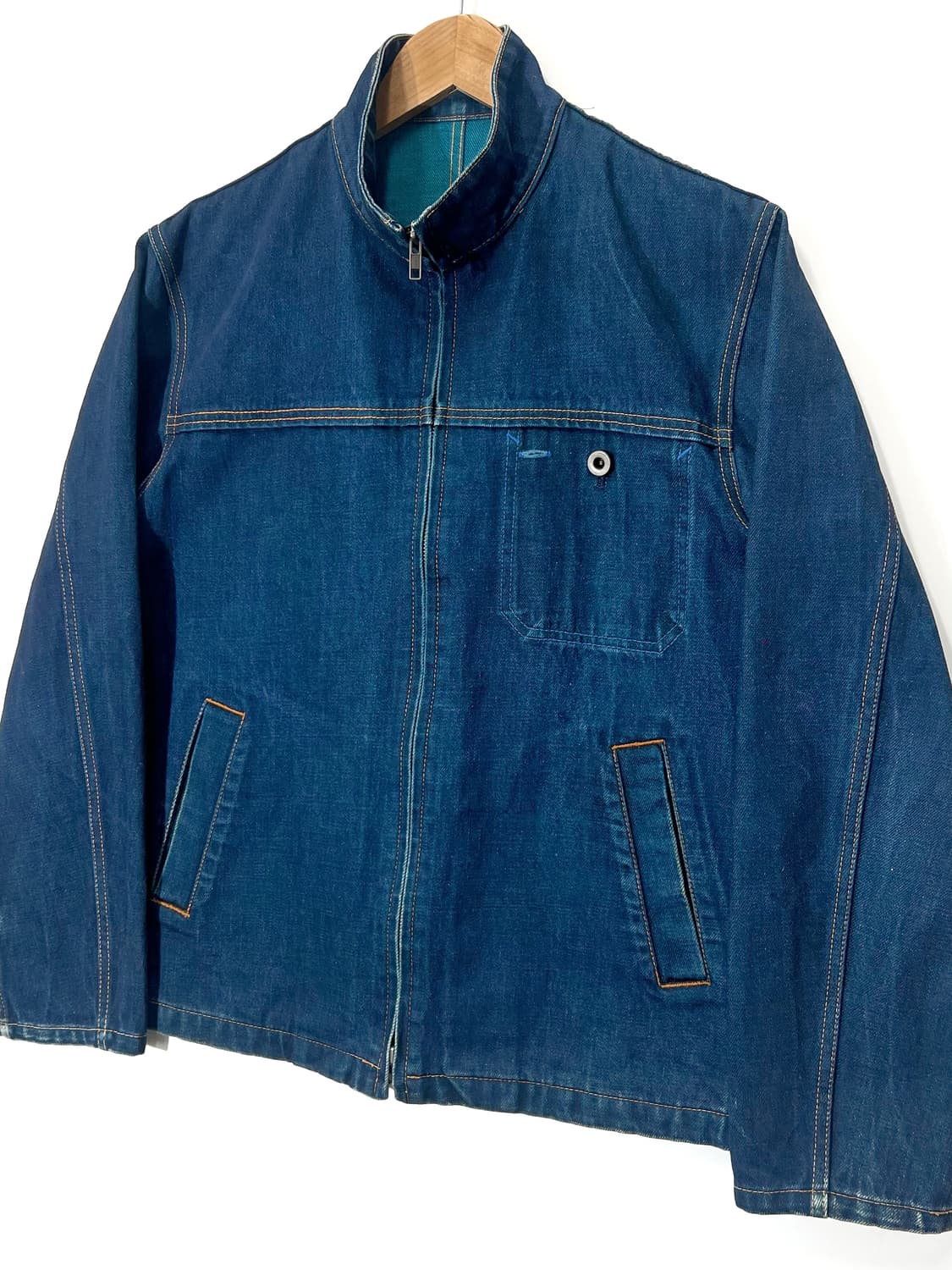 JPN Rupert Vintage Denim 2Way Zip Up Jac 상품이미지1