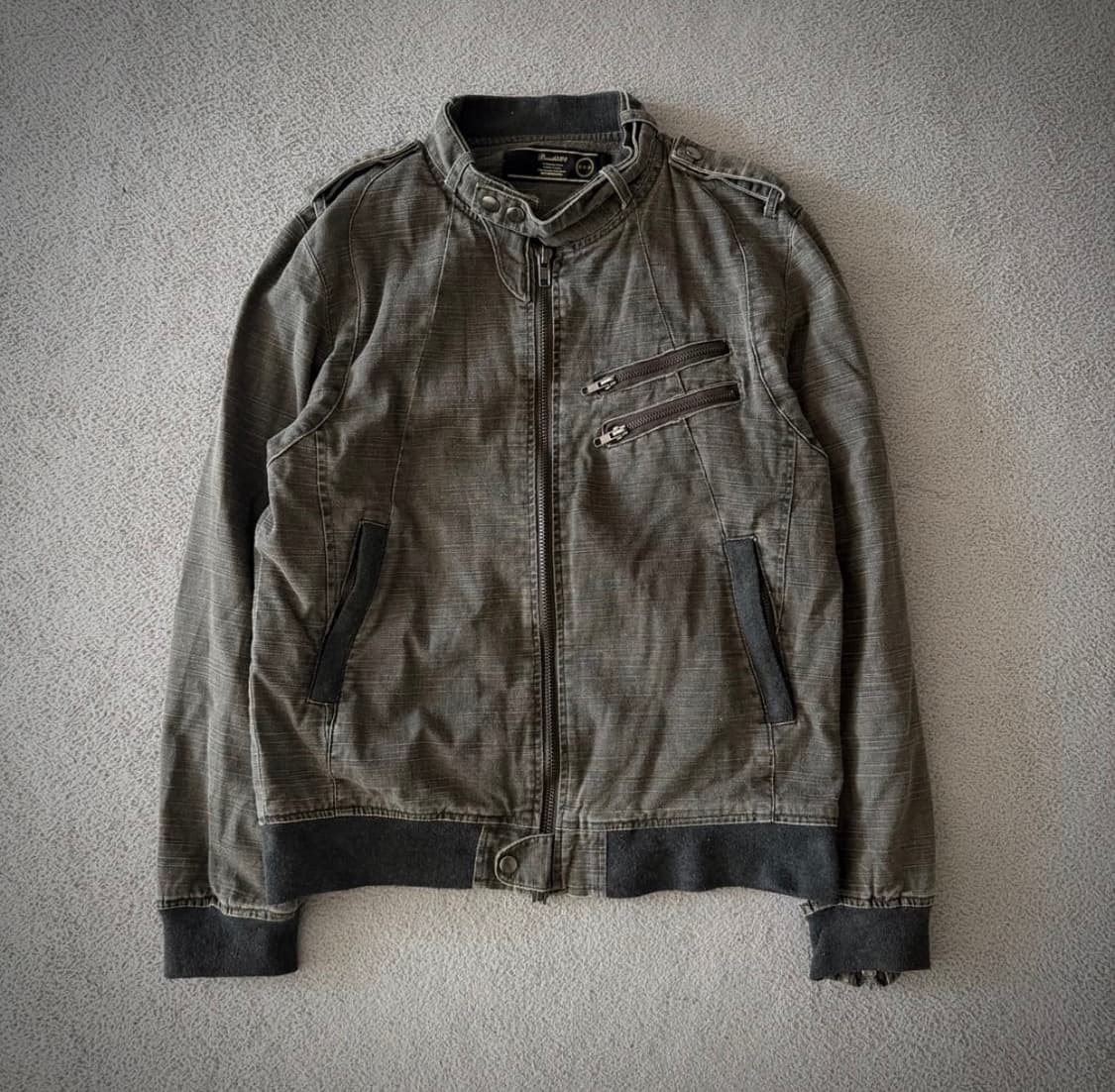 Japanese vintage 바이커 라이더 자켓 상품이미지1