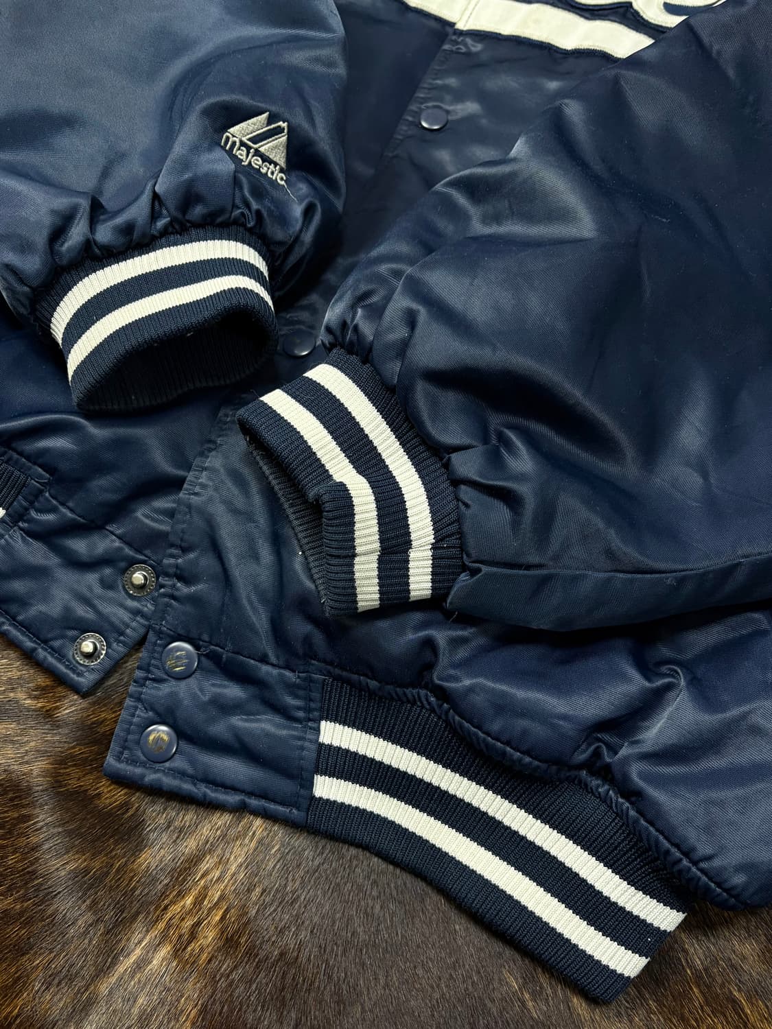 올드스쿨 근본 양키즈 봄버마제스틱 XXL  상품이미지3