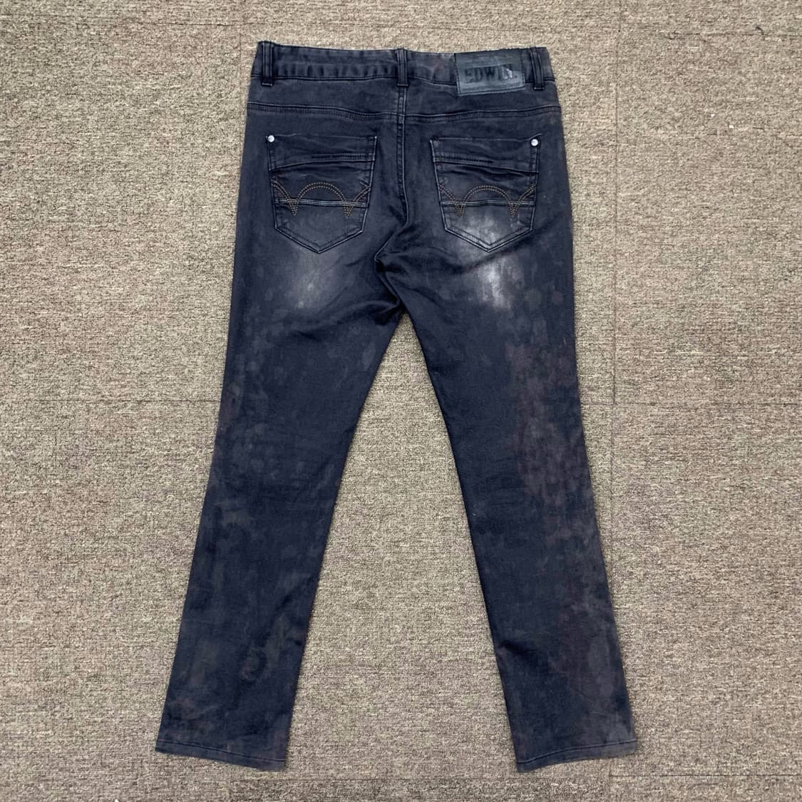[31] 헨어스 에드윈 더티워싱 슬림핏 데님팬츠 상품이미지2