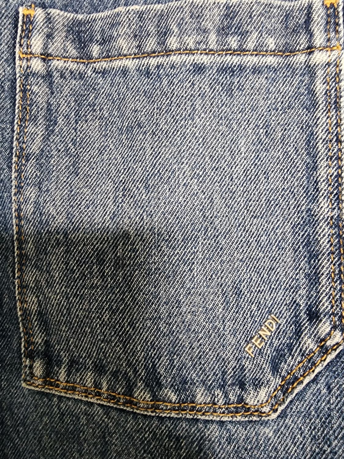 펜디 데님 반팔 셔츠 48 100사이즈 상품이미지3