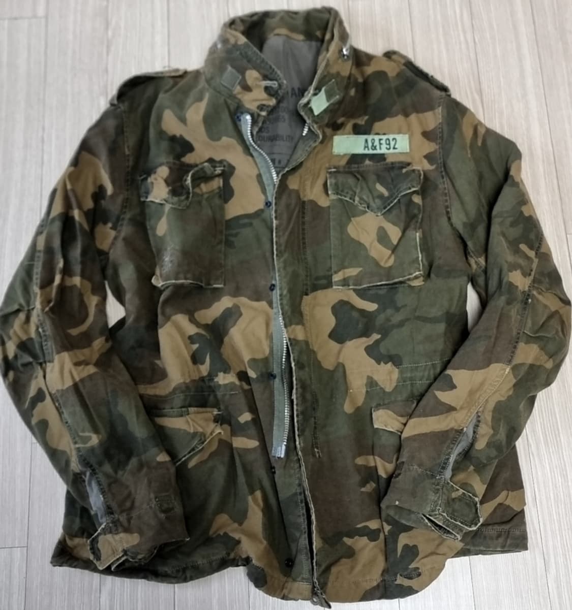 아베크롬비 디비젼 필드자켓  m65카모 야상 점퍼(100-105) 상품이미지1