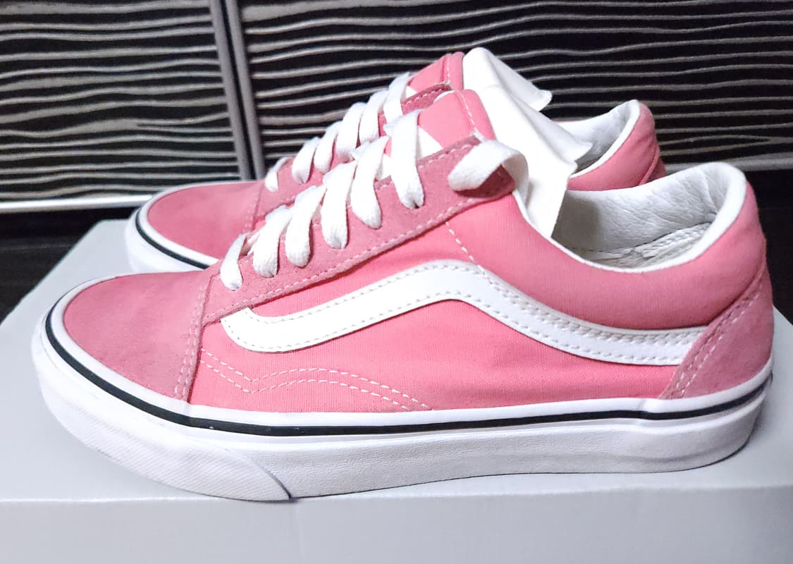 VANS 반스 올드스쿨 스트로베리 핑크 : 화이트 230 상품이미지4