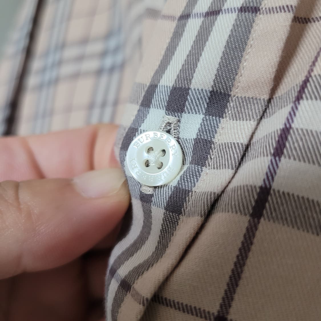 버버리 노바체크 셔츠 상품이미지3