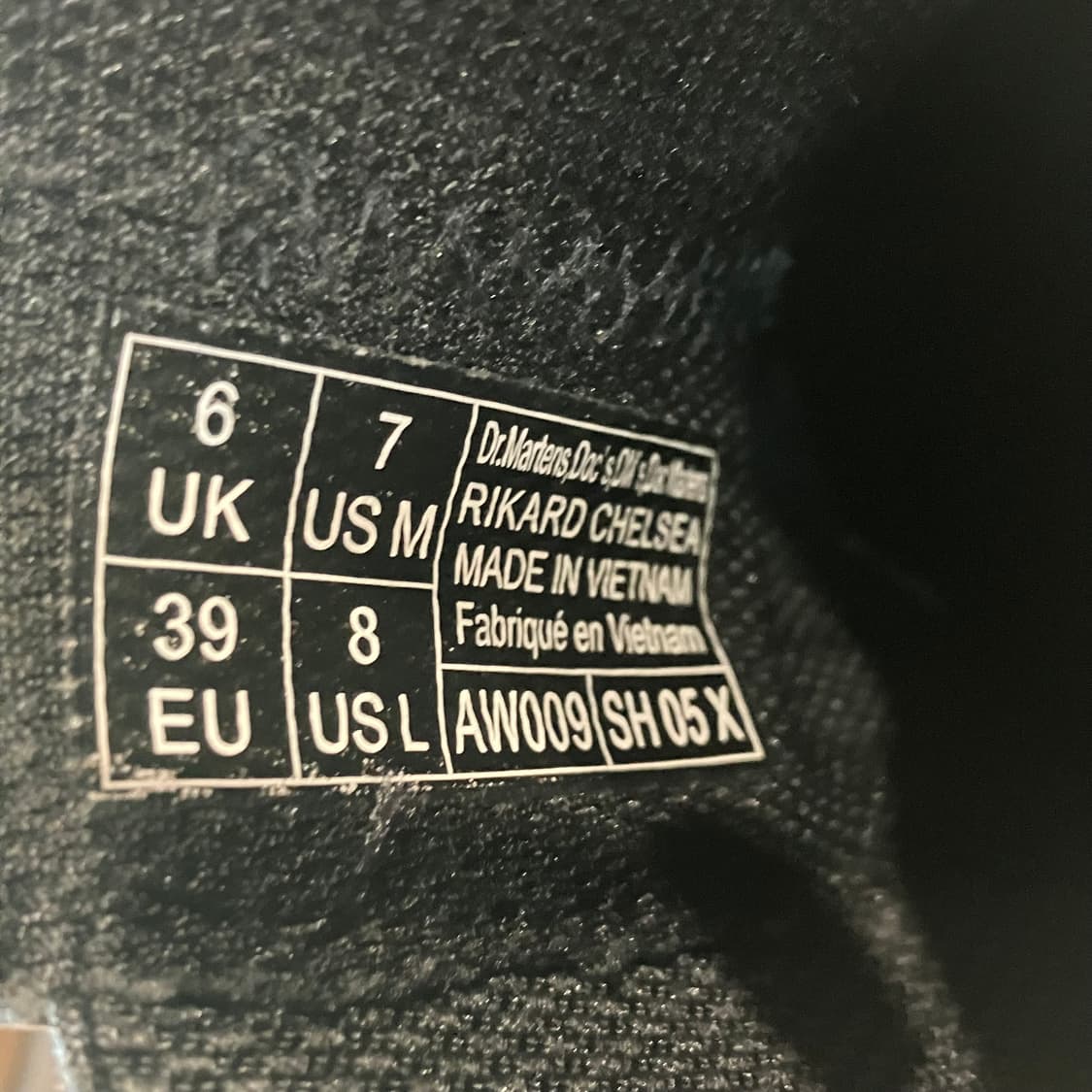 [250mm] 닥터마틴 리카르드 첼시부츠 상품이미지8