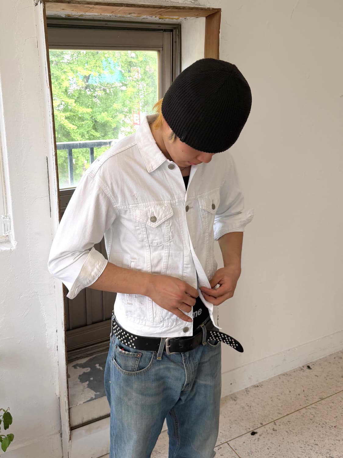 DENIM&SUPPLY RALPH LAUREN 화이트 트러커 데님 자켓 상품이미지6