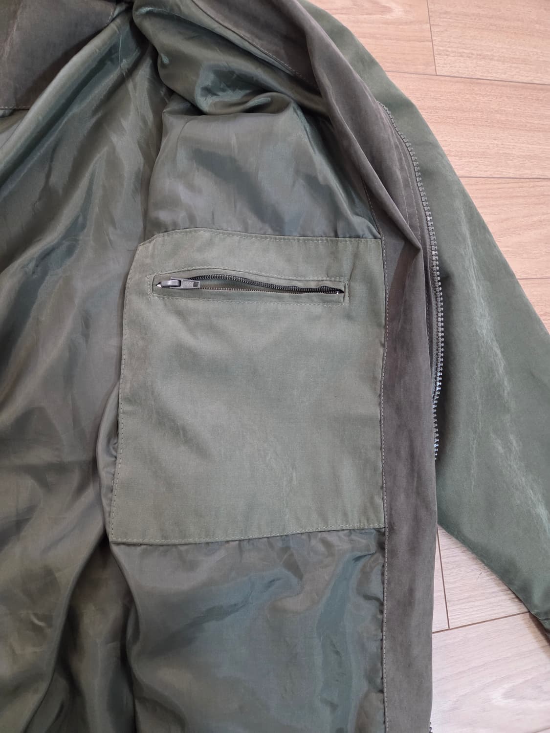 스텀 밀텍 헌팅 재킷 올리브 (105~110) 상품이미지3