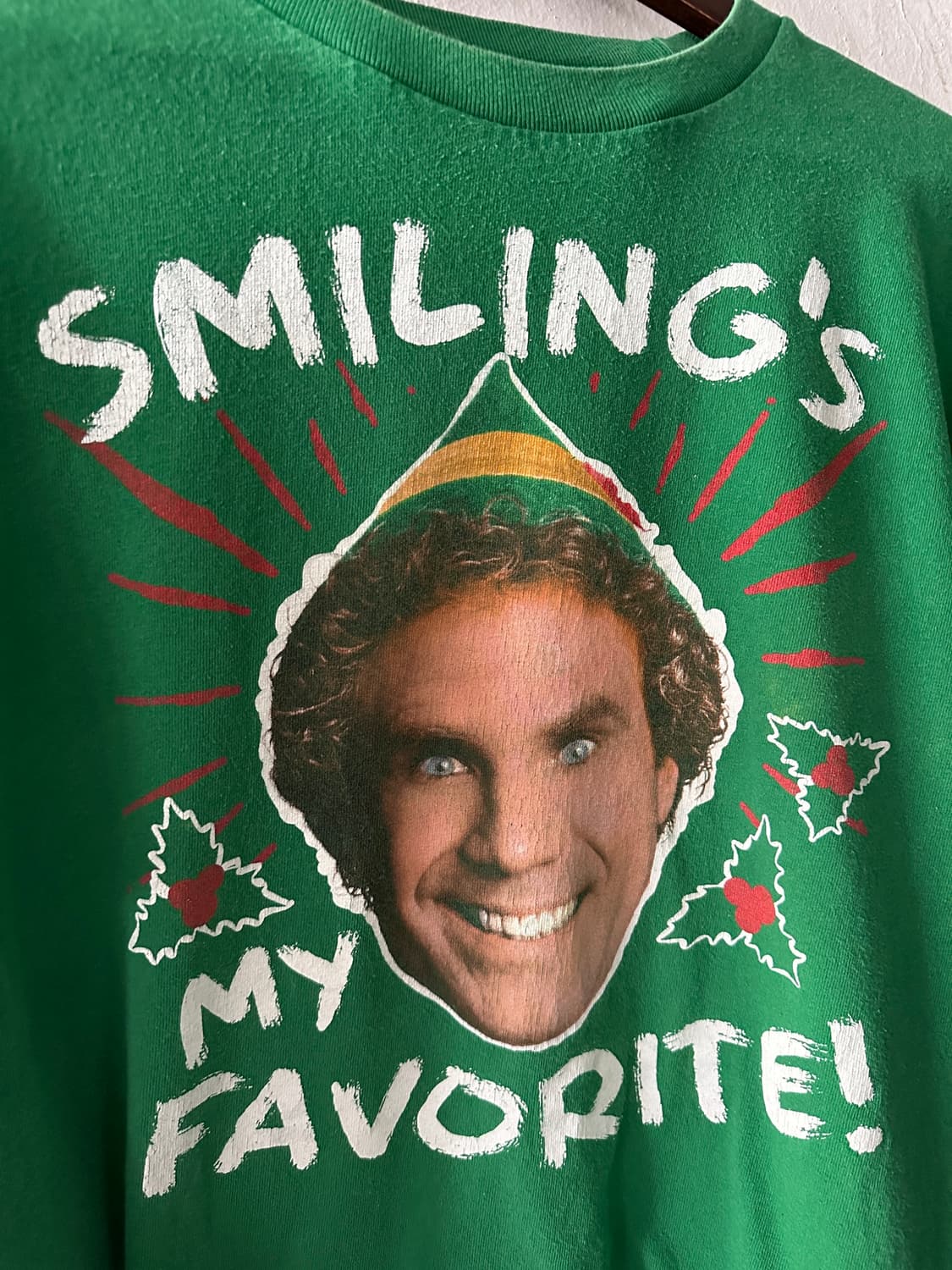 Buddy the elf Smiling's My Favorite T 상품이미지1