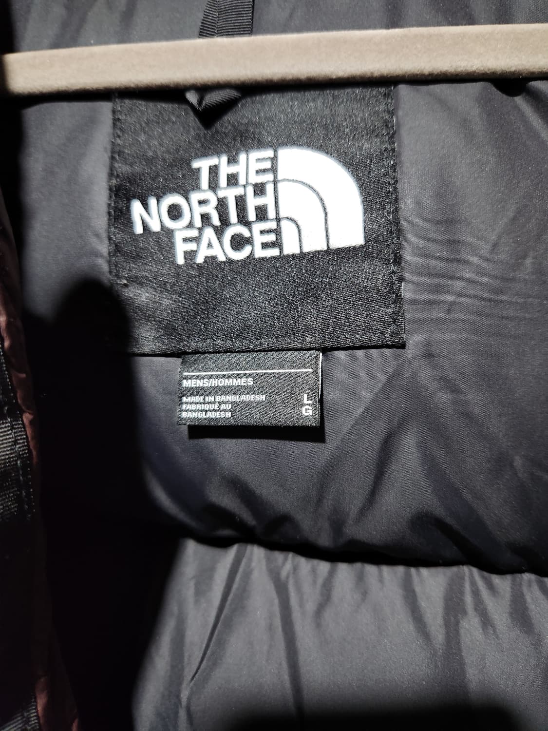 해외판 노스페이스패딩 눕시 1996 레트로 브라운 L 상품이미지4