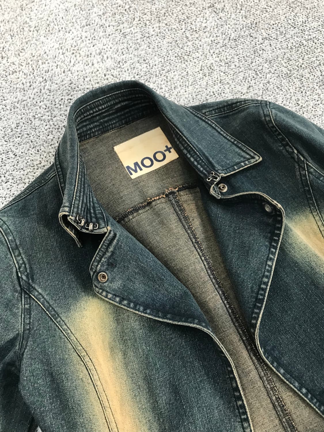 빈티지 데님 자켓 상품이미지7