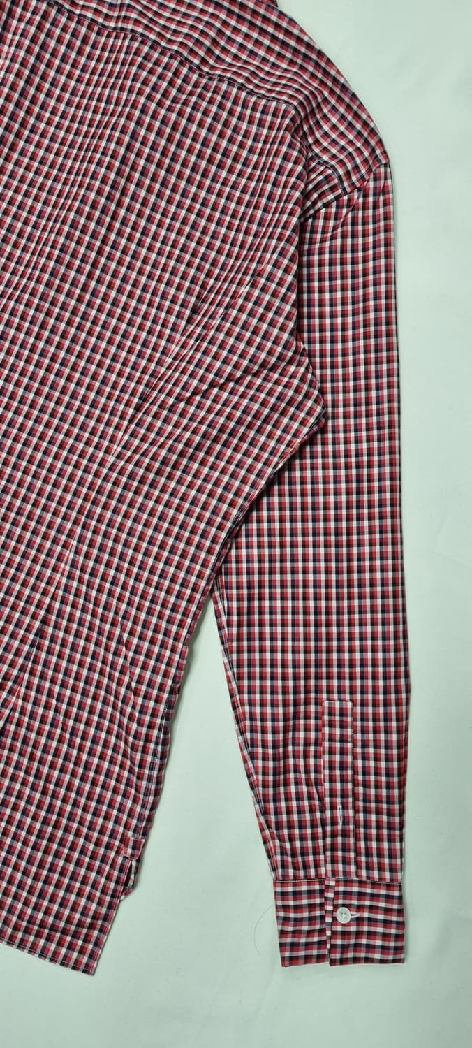 LINVIN 랑방 이태리 체크 셔츠 L _ 남성 상품이미지8