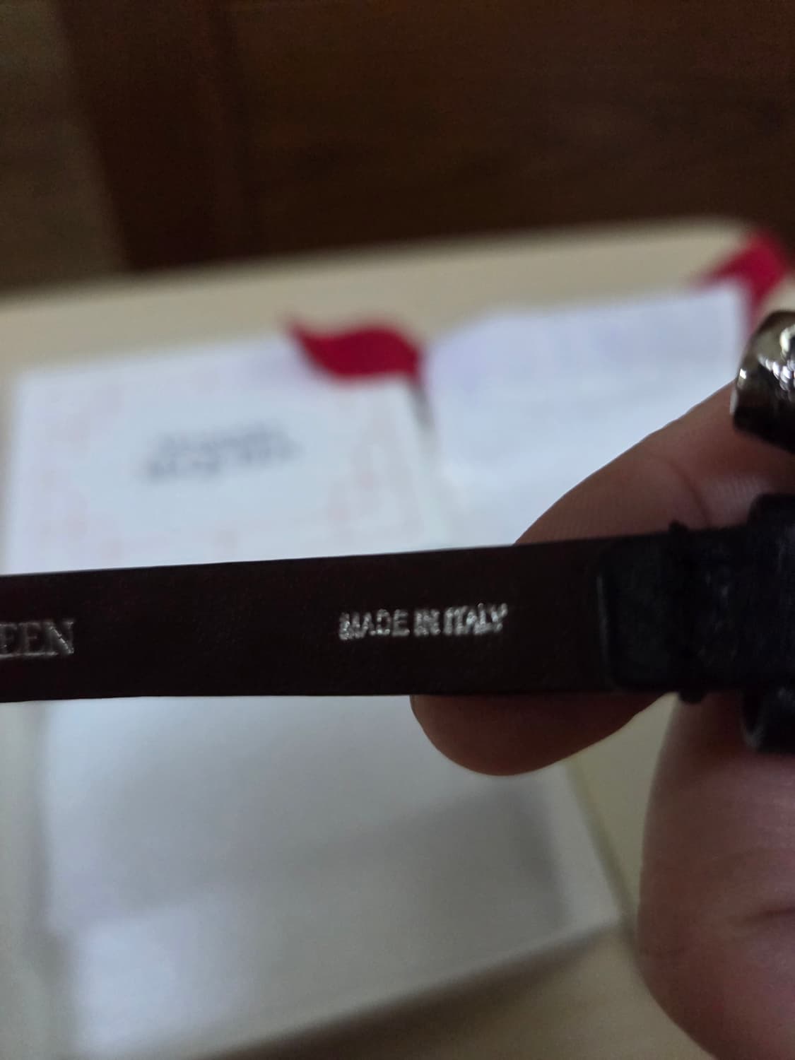 알렉산더맥퀸 실버 브레이슬릿 스컬팔찌 상품이미지3