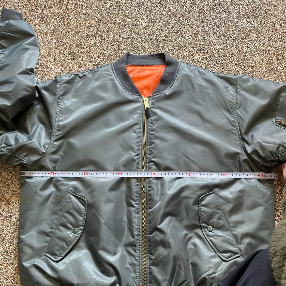 307 로스코 항공점퍼 ma1 올리브카키 상품이미지4