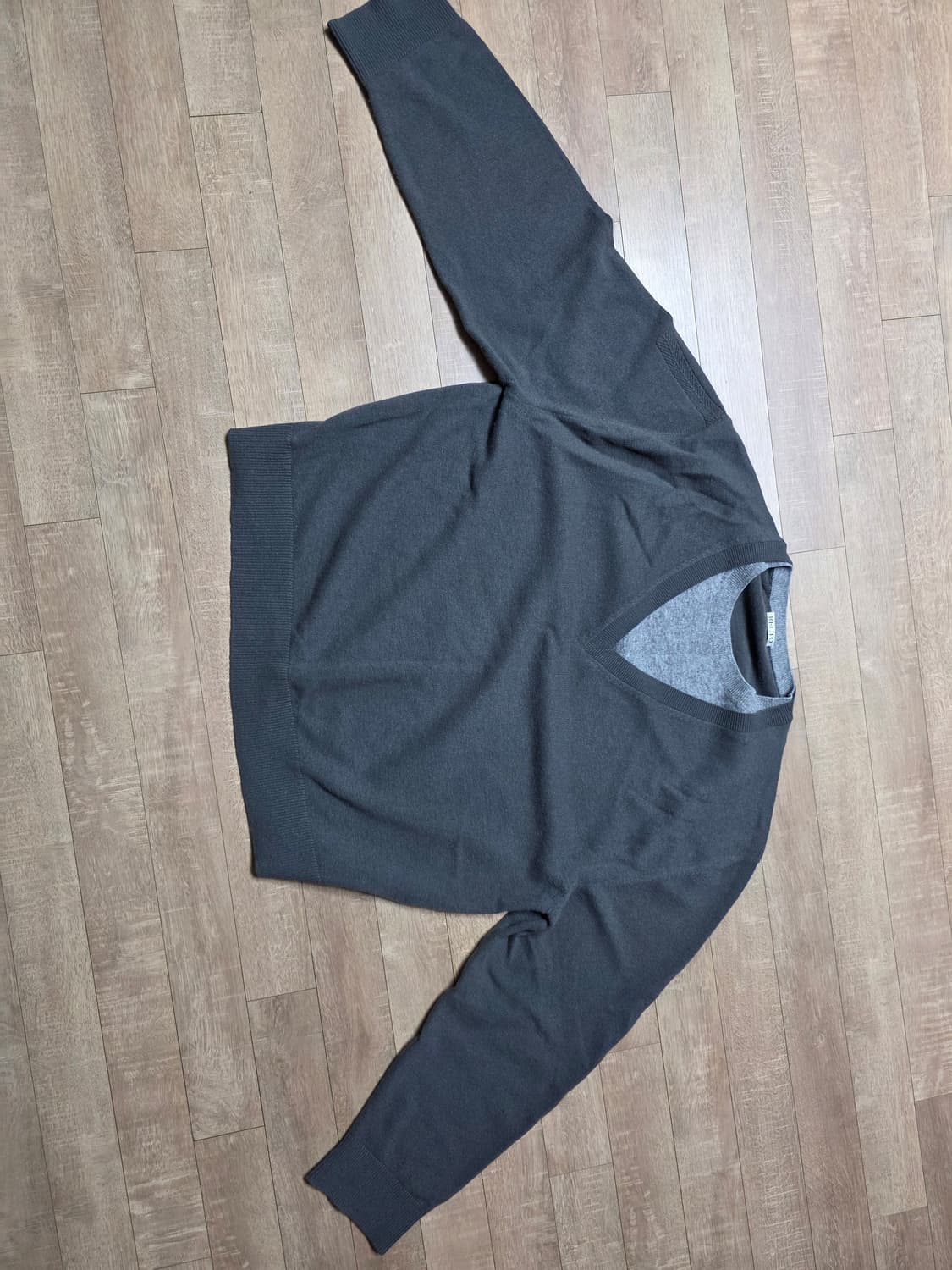 렉토 콘트라스트 레이어드 니트 xl 상품이미지3