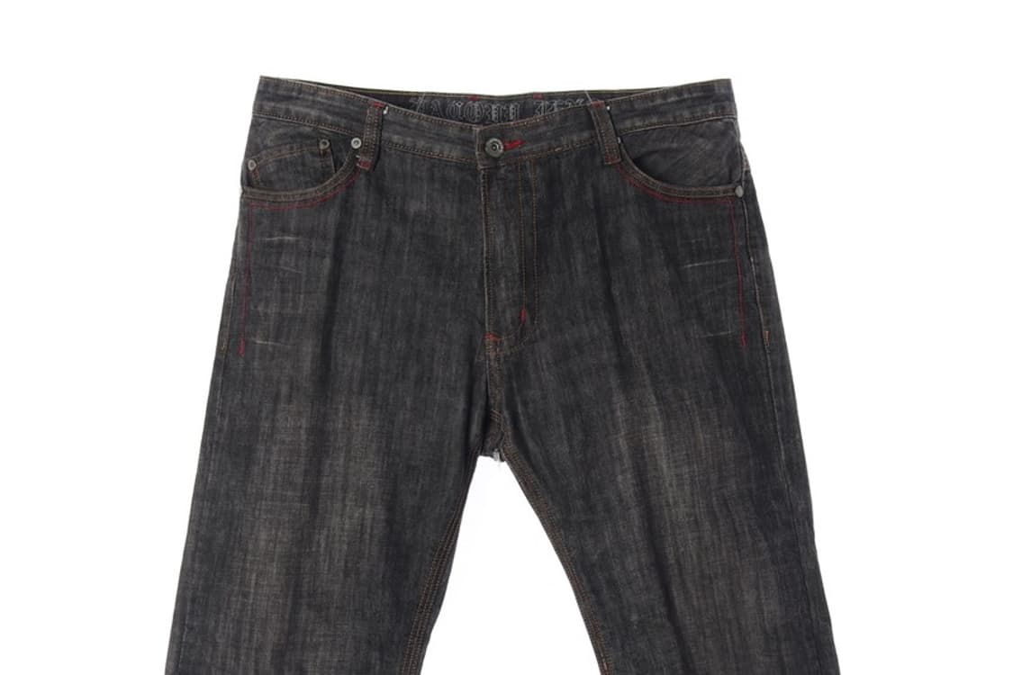 FACOUP 흑청 스티치 데님 팬츠 36 상품이미지3