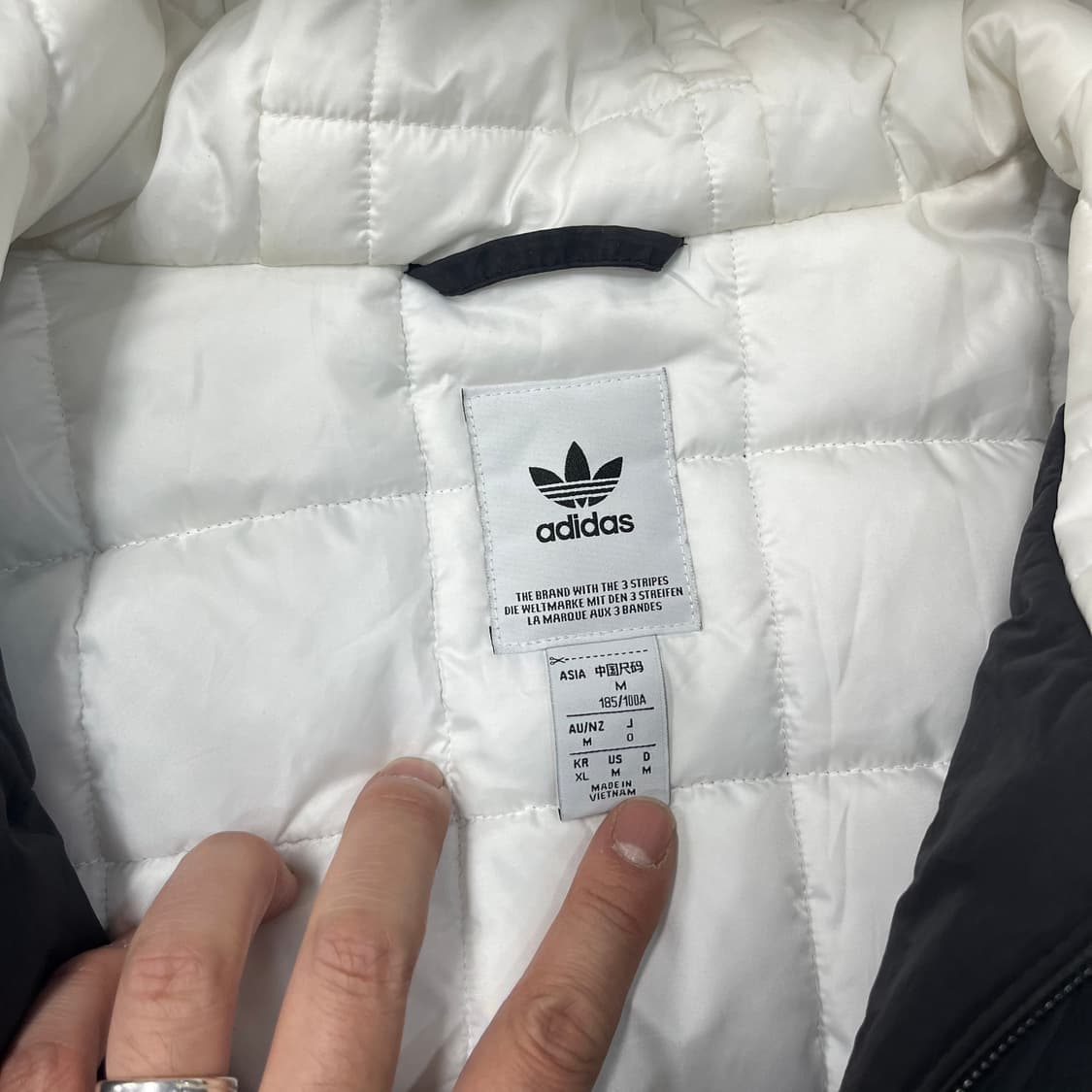 아디다스 오레오 누빔 패딩자켓 상품이미지4