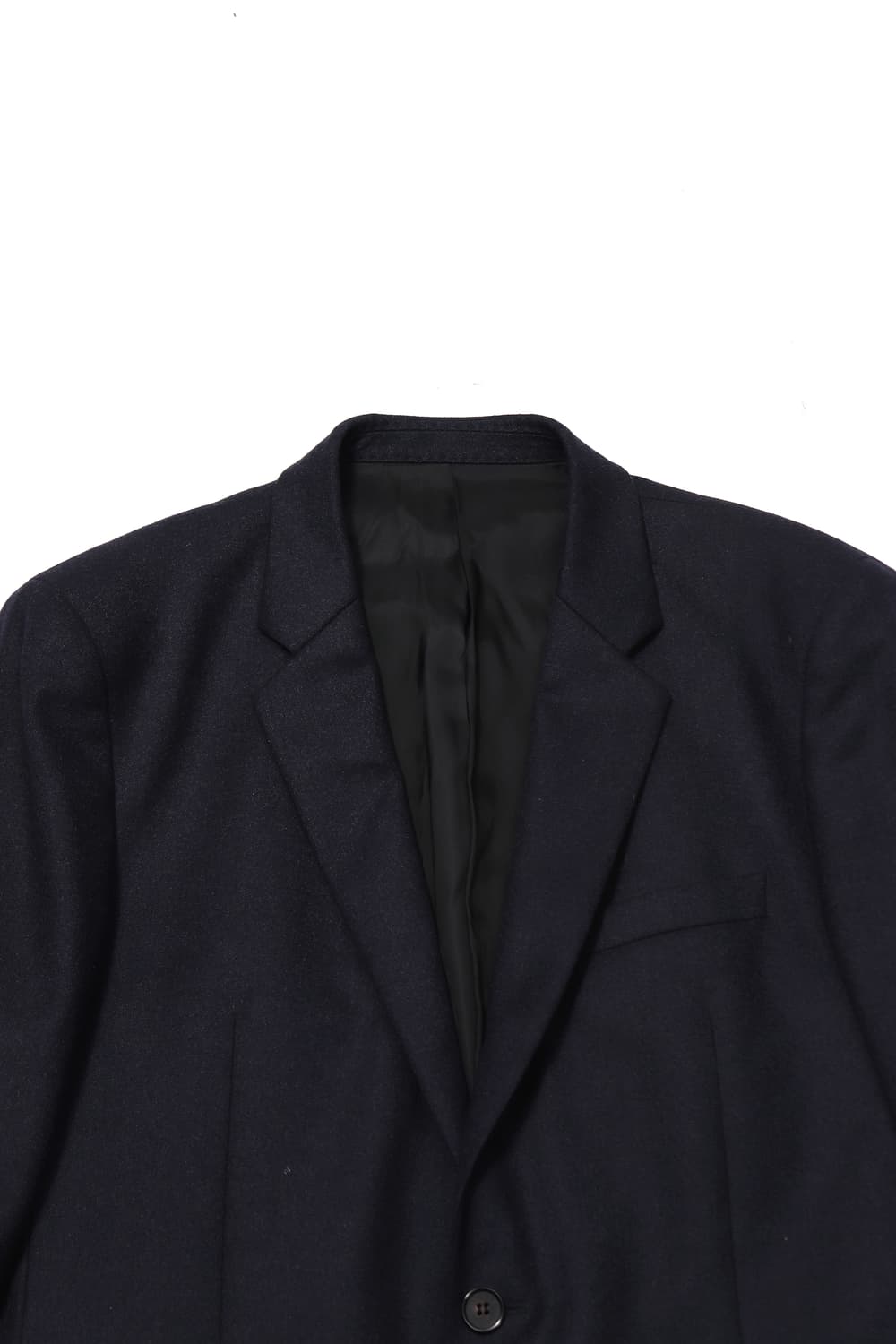 SOLID HOMME 다크네이비 울 슬림핏 투버튼 블레이저 size 50 상품이미지3