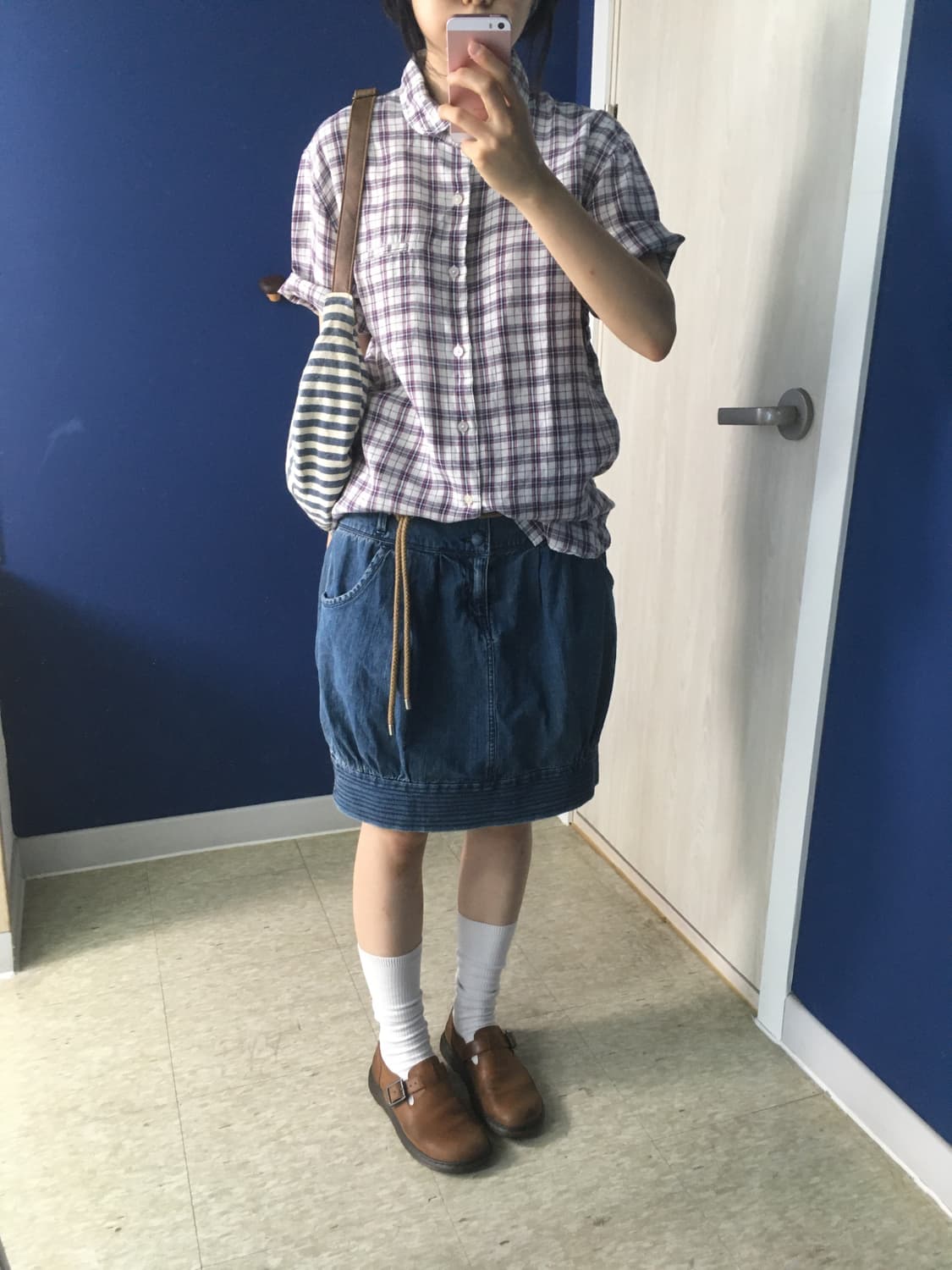 Lowrys farm denim skirt 상품이미지1