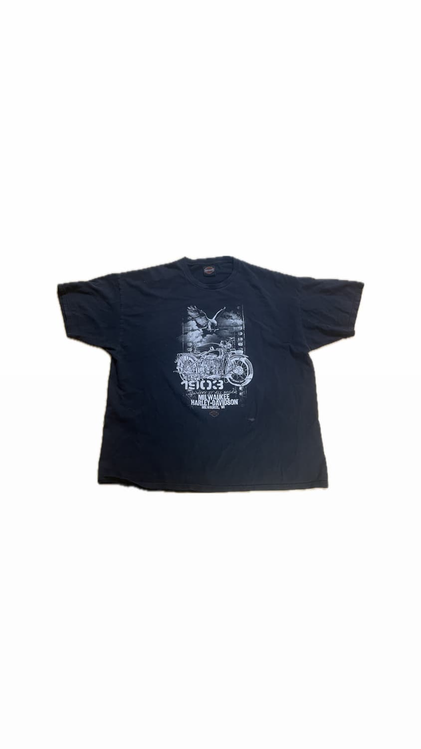 빈티지 할리 데이비슨 티셔츠 상품이미지1
