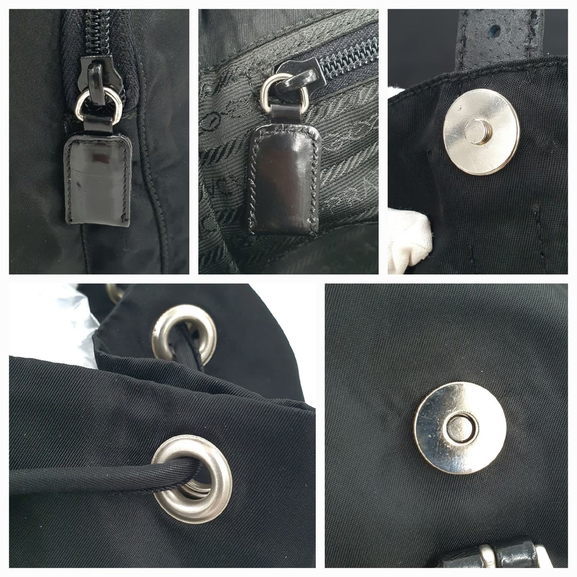 프라다 리나일론 원포켓 백팩 B4650F 상품이미지6