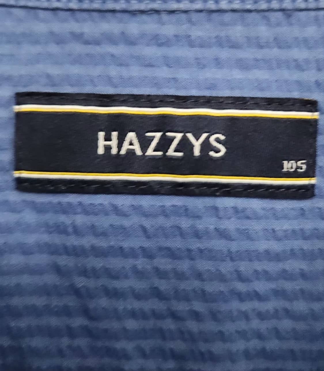 [HAZZYS 헤지스] 105 남 반팔셔츠 스트라이프셔츠 상품이미지3