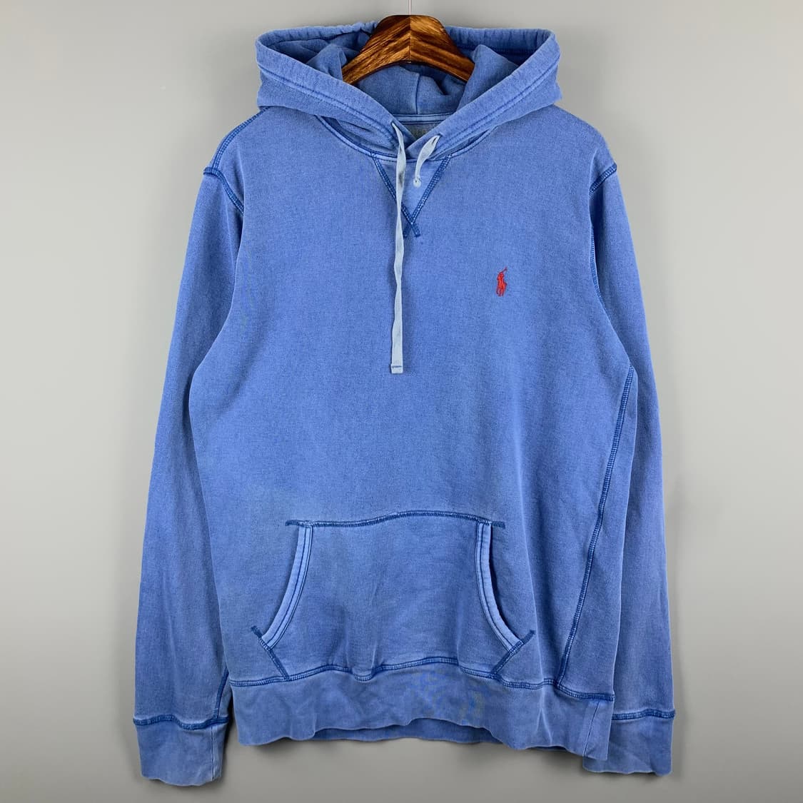 폴로 랄프로렌 블루 후드티 상품이미지2