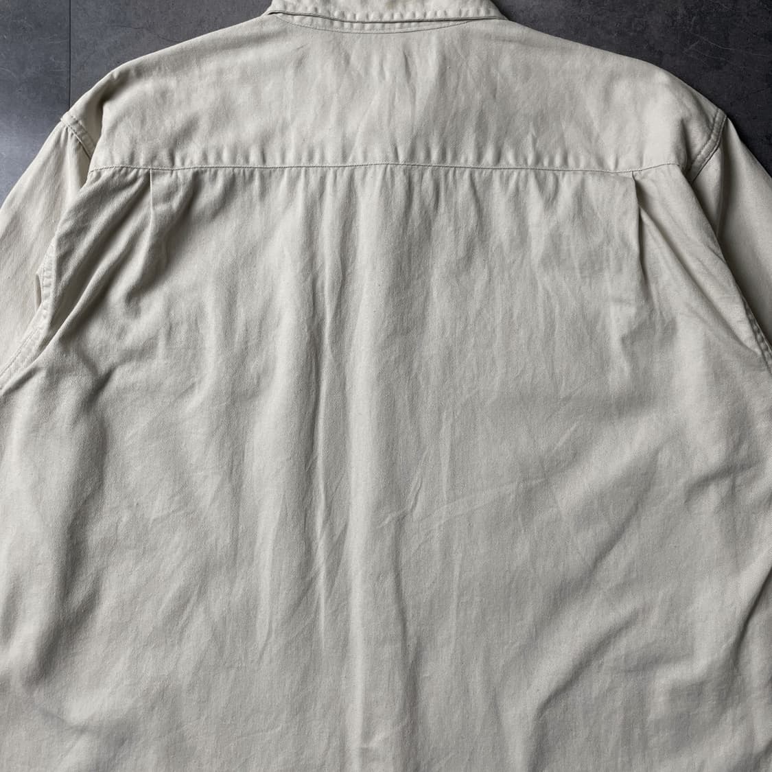 WRANGLER 랭글러 빈티지 아이보리 코튼 셔츠 A00588 상품이미지7