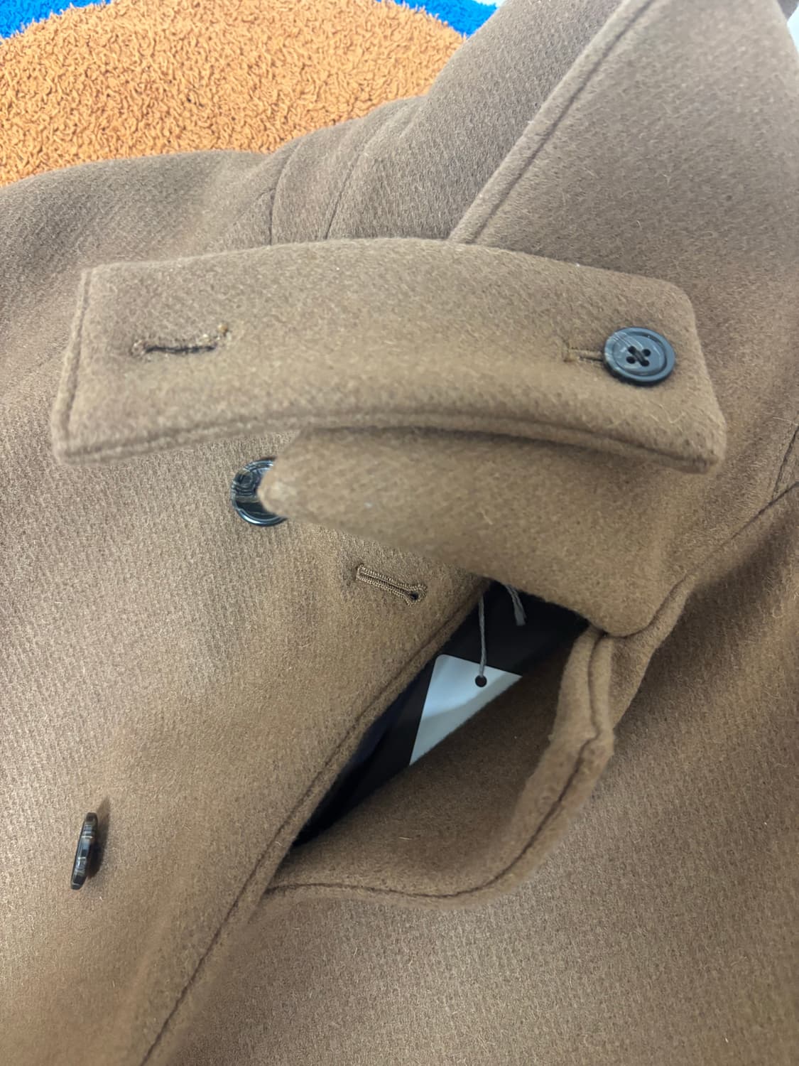 (새상품/택⭕️) EEL 애기동백 코트 MADE IN JAPAN🇯🇵 상품이미지6