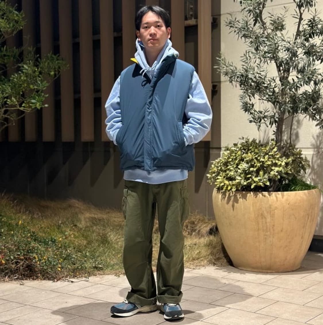 BEAMS PLUS Cordura Military Puff Vest 상품이미지2