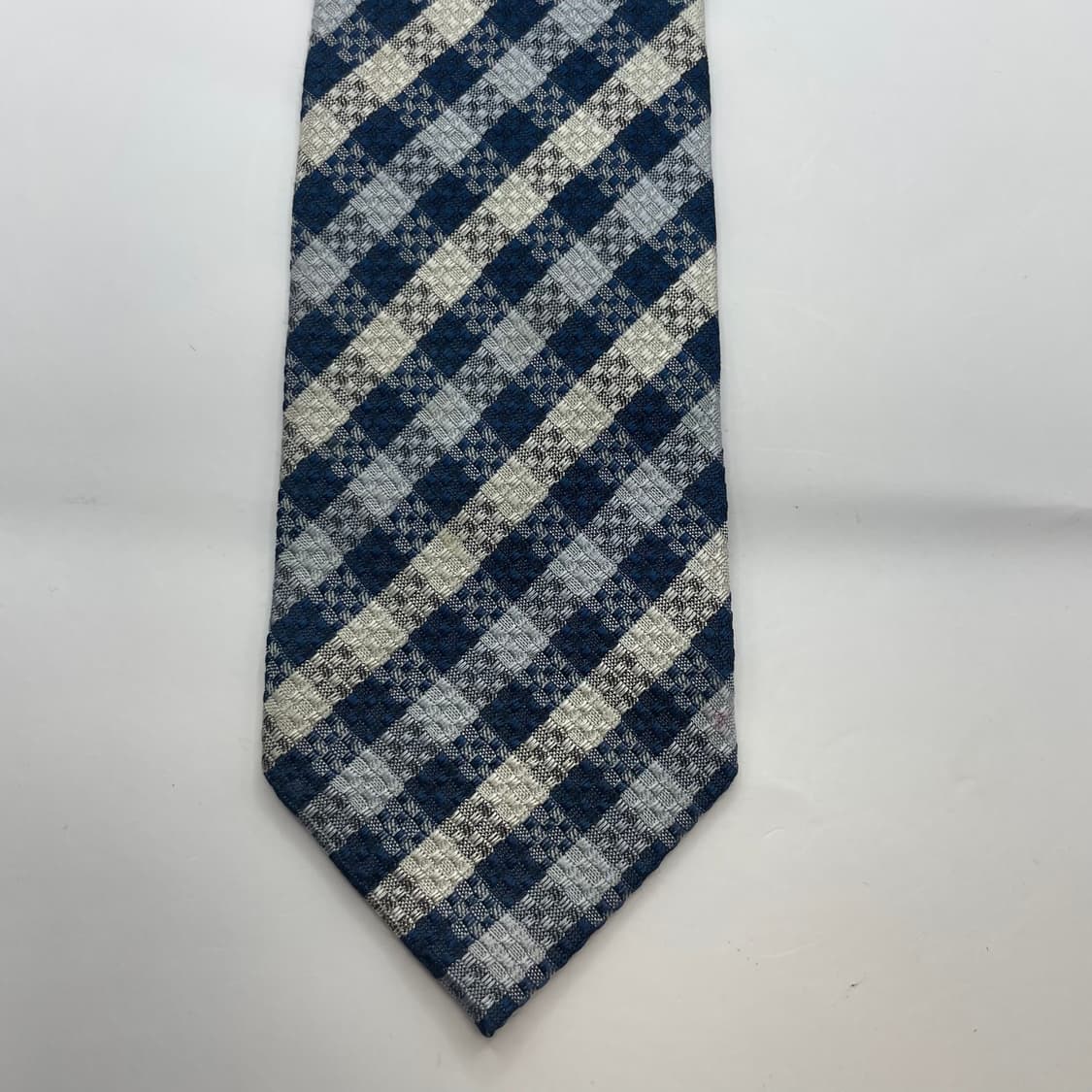 783) (TIME) 타임 패턴 넥타이(미세오염) 상품이미지3