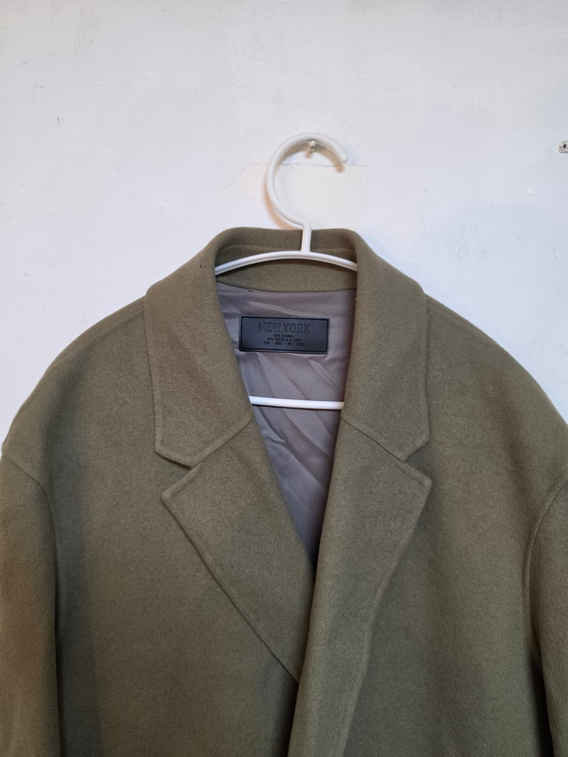 질스튜어트 뉴욕 남성 코트 (핸드메이드) M  상품이미지3