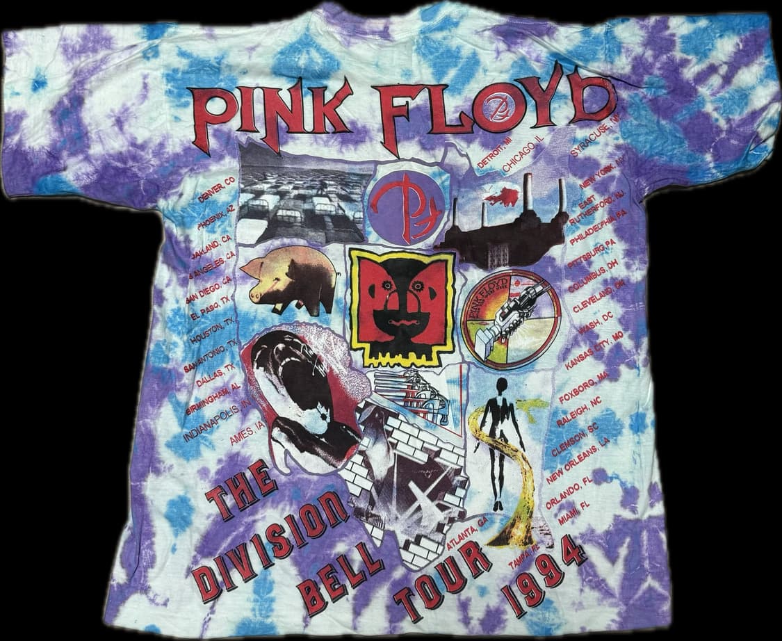 빈티지 핑크플로이드 밴드티 상품이미지2