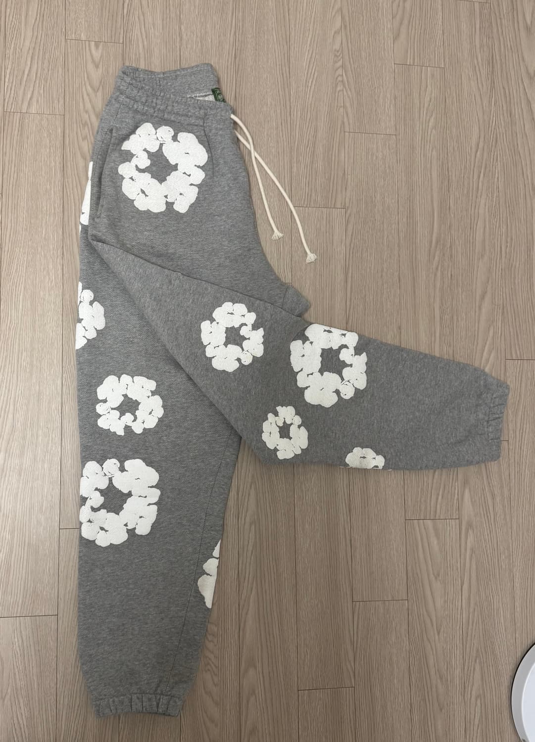 정품) 데님티어스 코튼리쓰 그레이컬러 팬츠 바지 M사이즈 상품이미지2