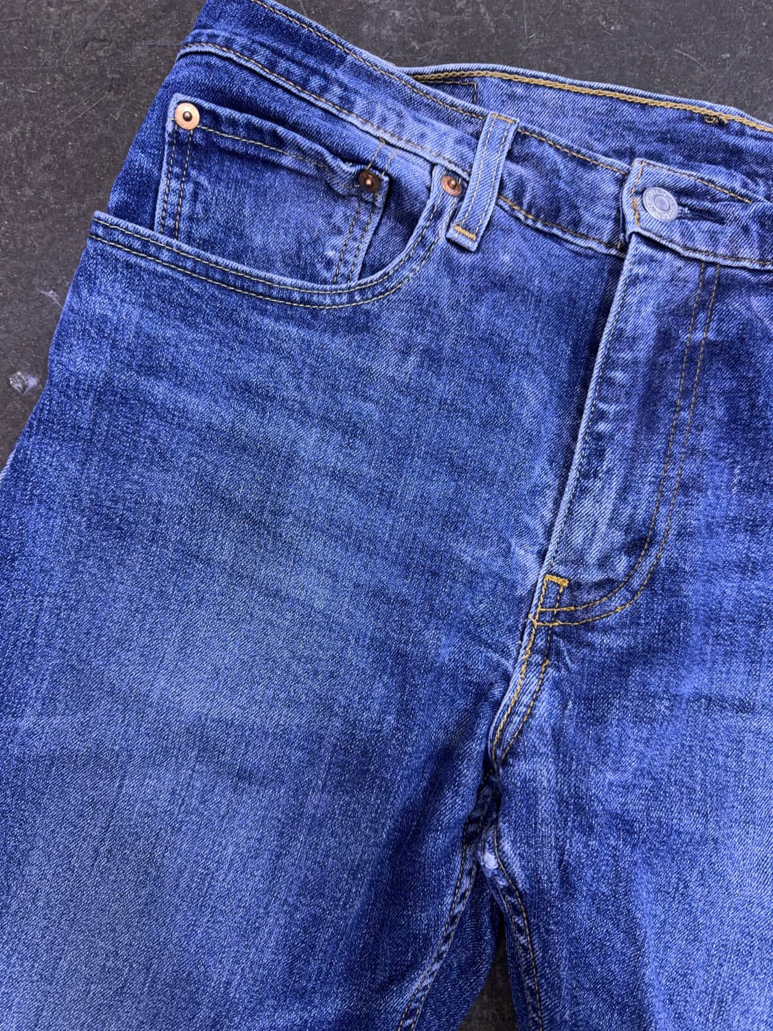 리바이스 512 슬림 테이퍼드핏 빈티지 워싱 데님팬츠 31 상품이미지4