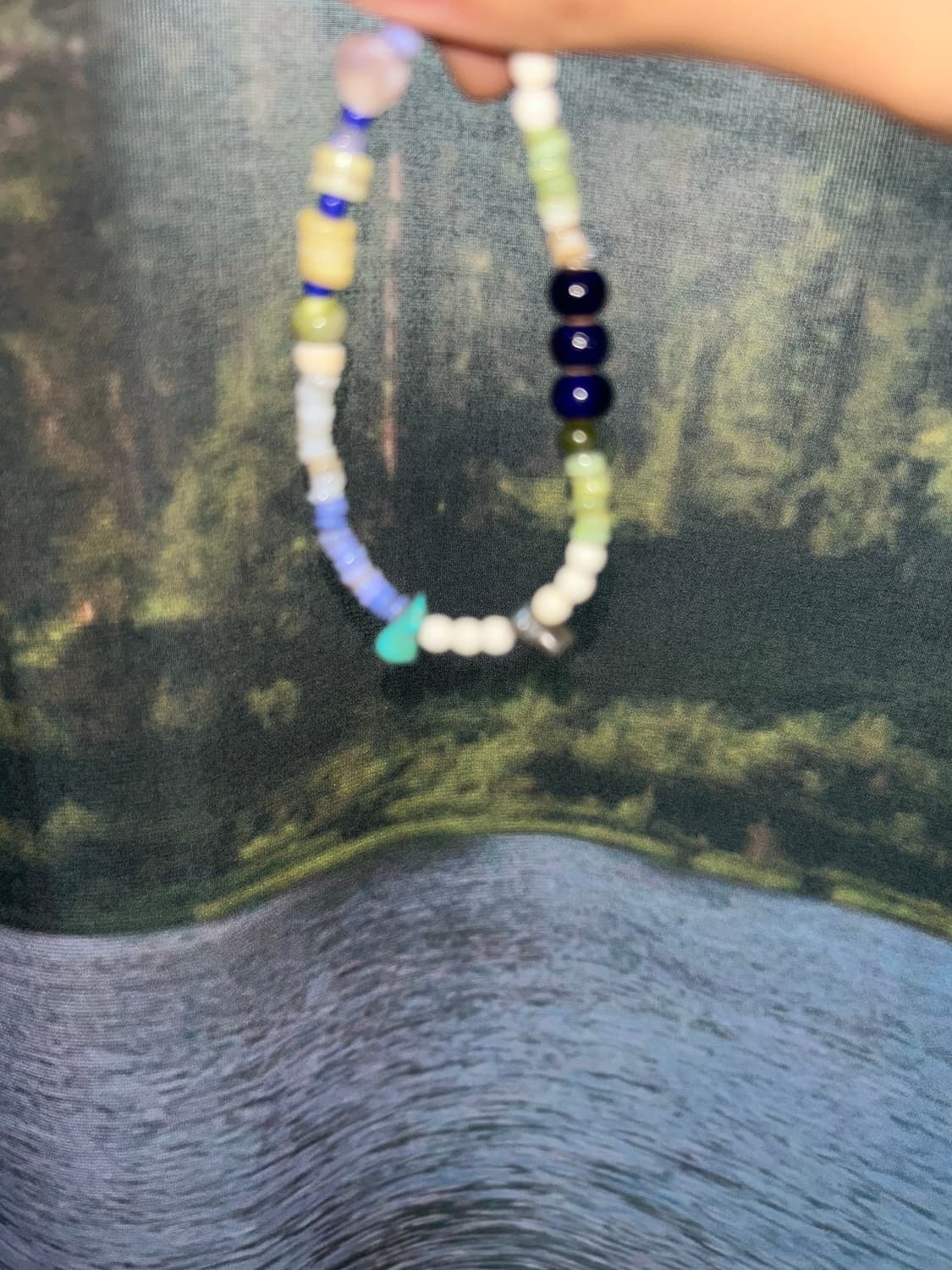 빈티지 비즈 팔찌 / f bracelet 상품이미지1