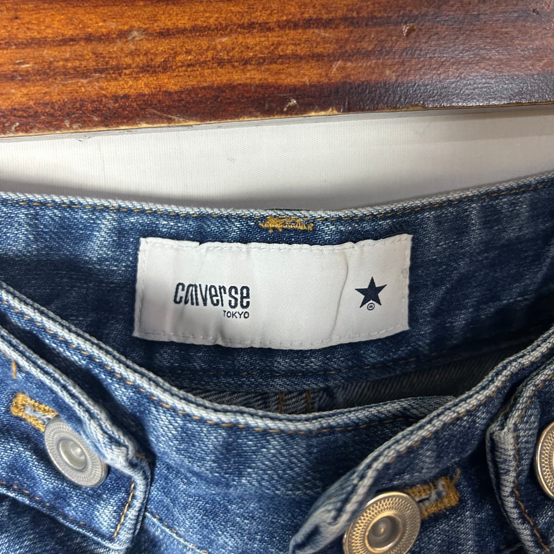 [Converse Tokyo] 컨버스도쿄 투턱 올드스쿨 와이드 데님팬츠 상품이미지6