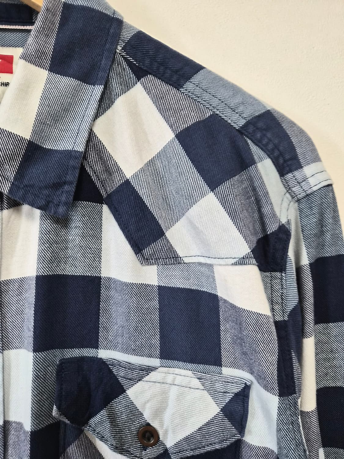 랭글러Wrangler 체크 웨스턴 셔츠 L사이즈 - S328 상품이미지3