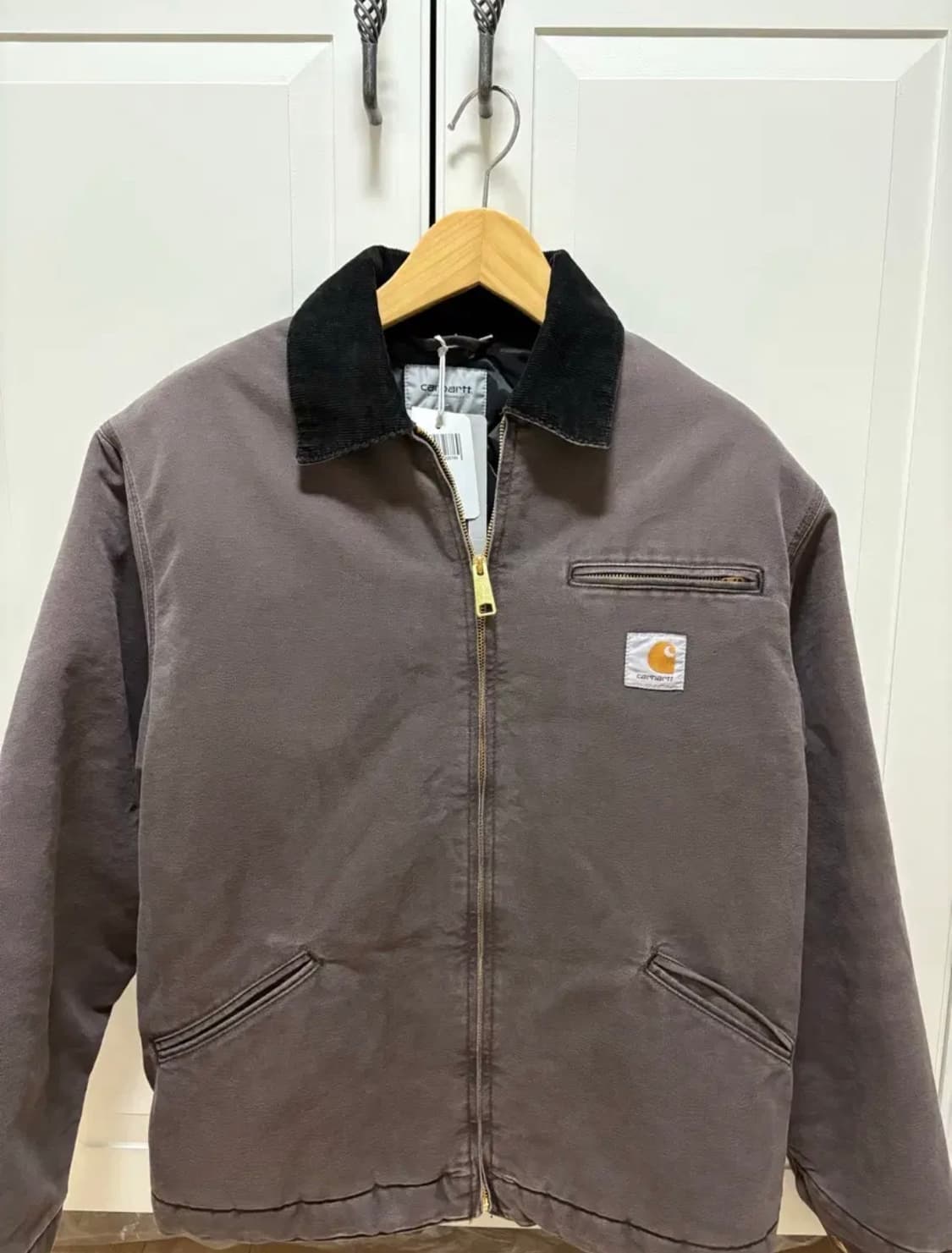 칼하트 wip og 디트로이트 자켓 토바코 상품이미지1