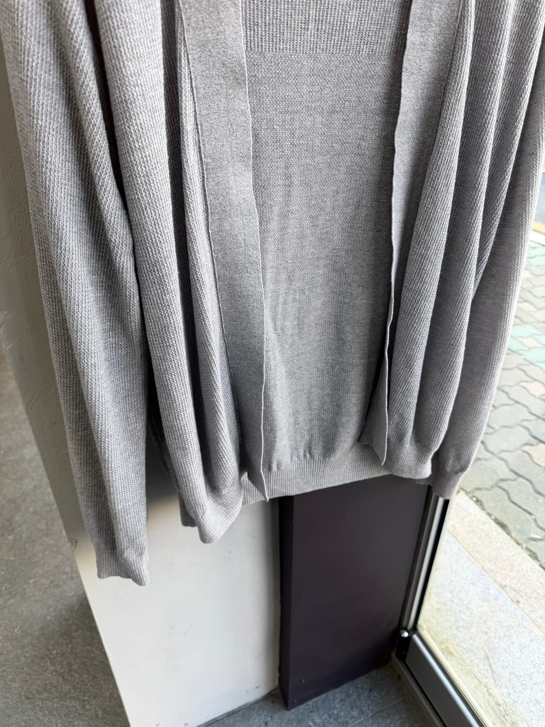 100/ 타임옴므 23FW 마 가디건 자켓 상품이미지4