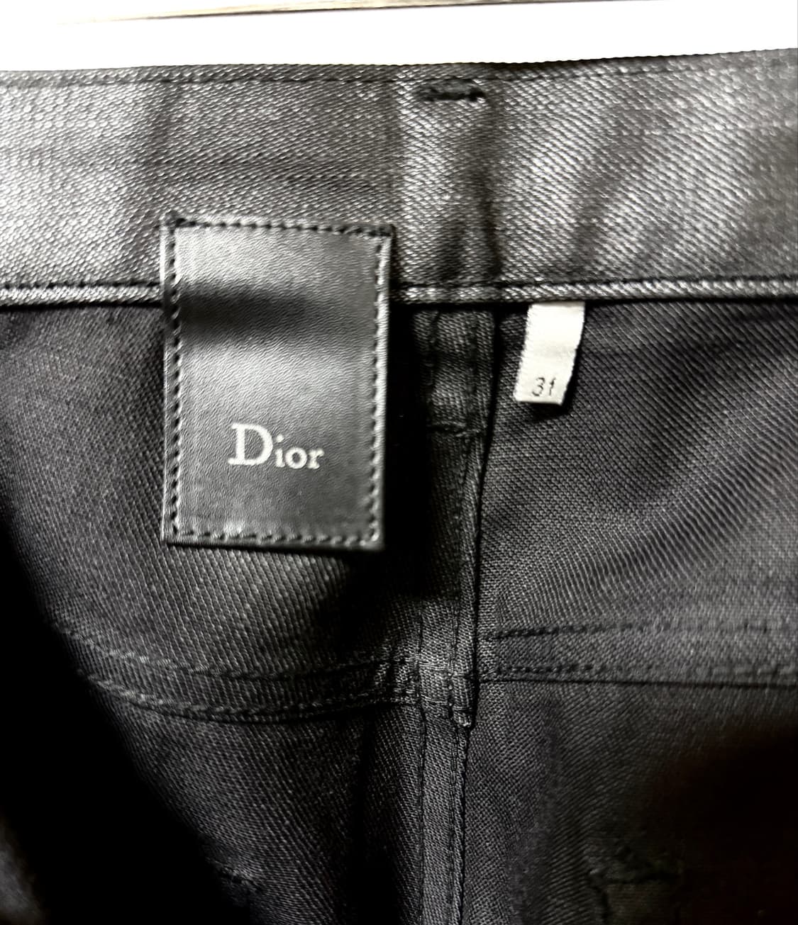 Dior Homme 06s Crashed Wax Coated Denim 상품이미지4