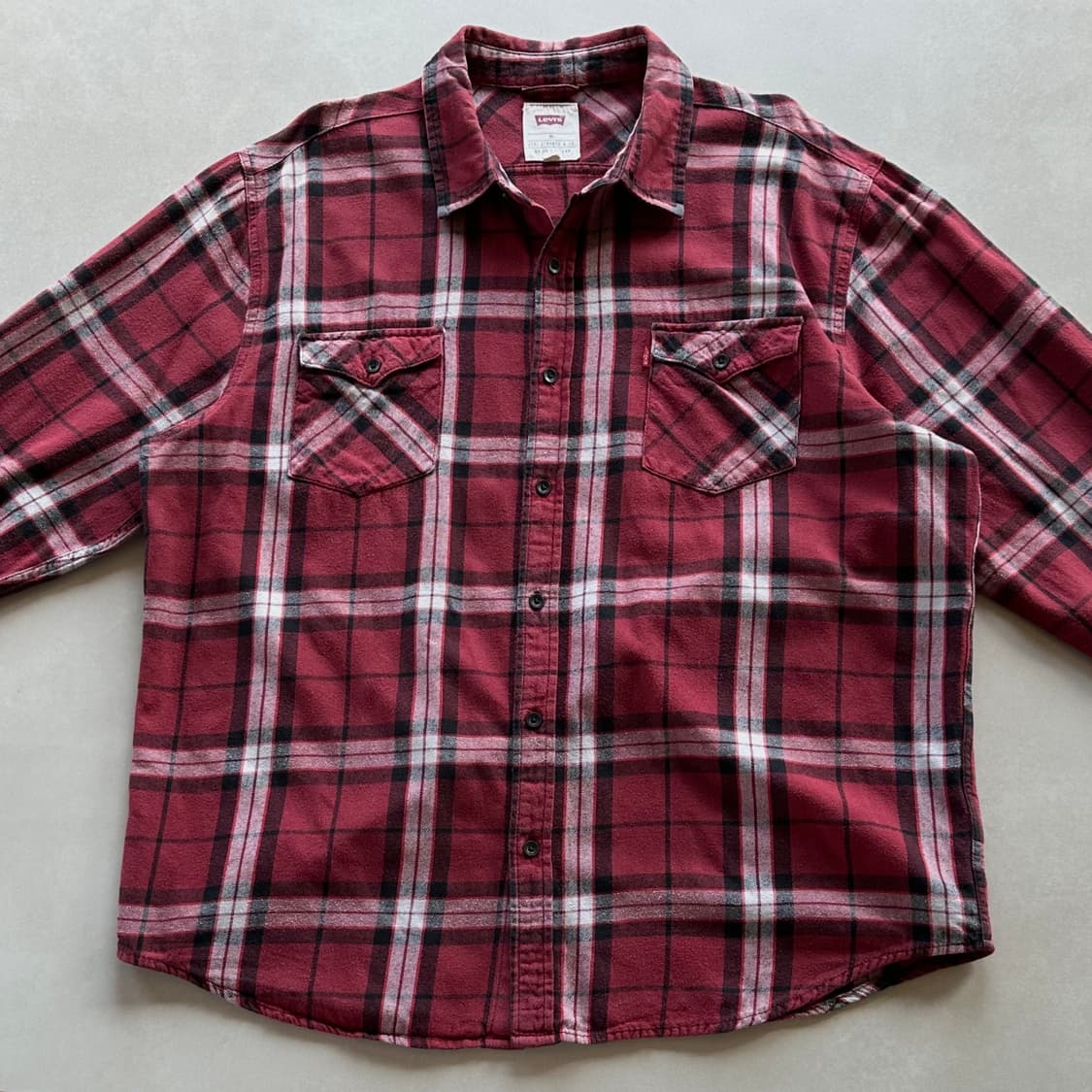 [XL]리바이스 Levi's 플레이드 체크 셔츠 상품이미지2