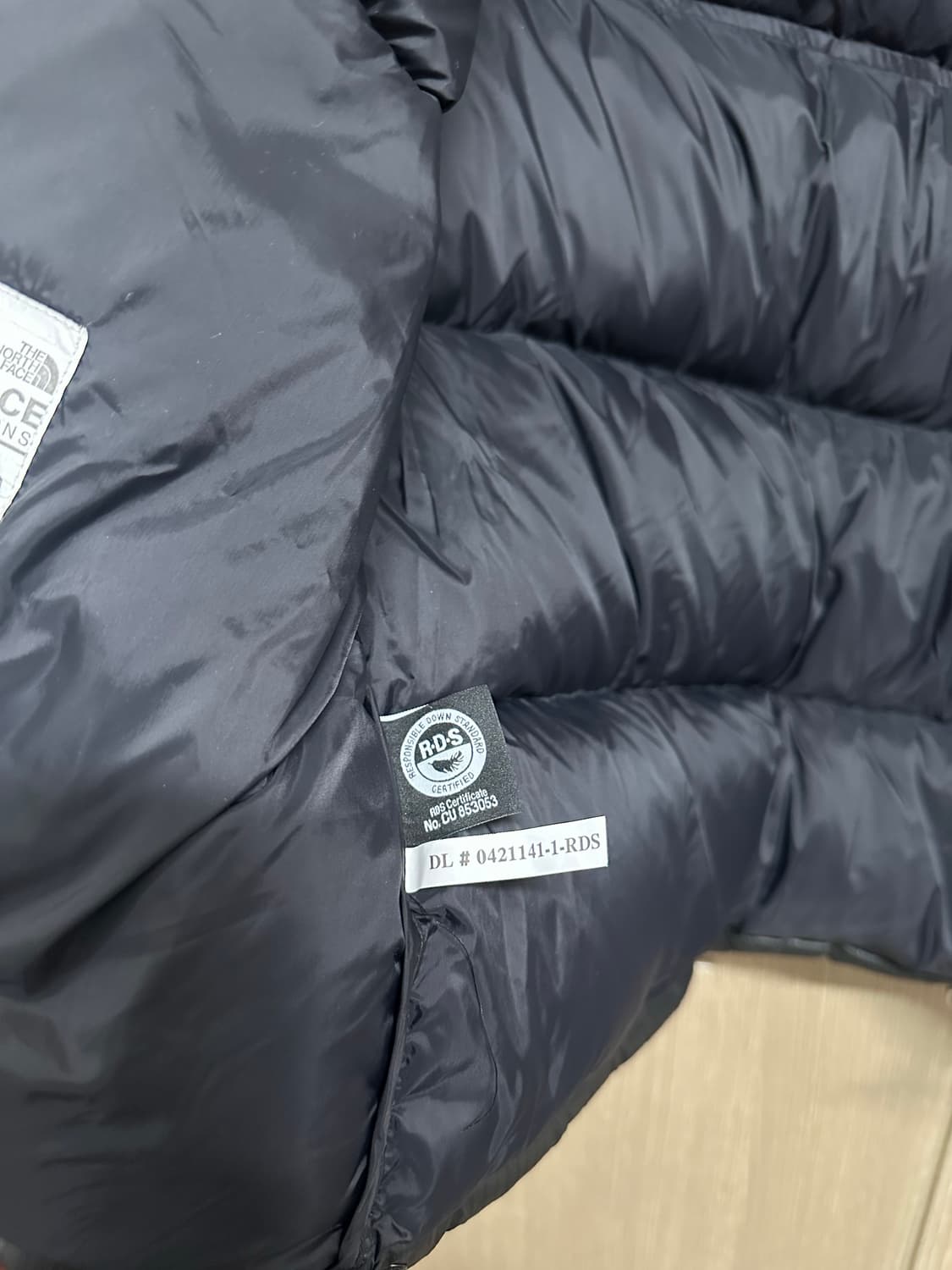 노스페이스 눕시 화이트라벨 패딩 85~90 상품이미지10