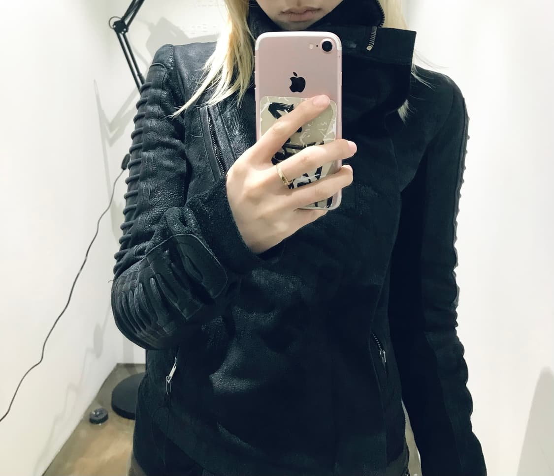 릭오웬스 가죽자켓 상품이미지2