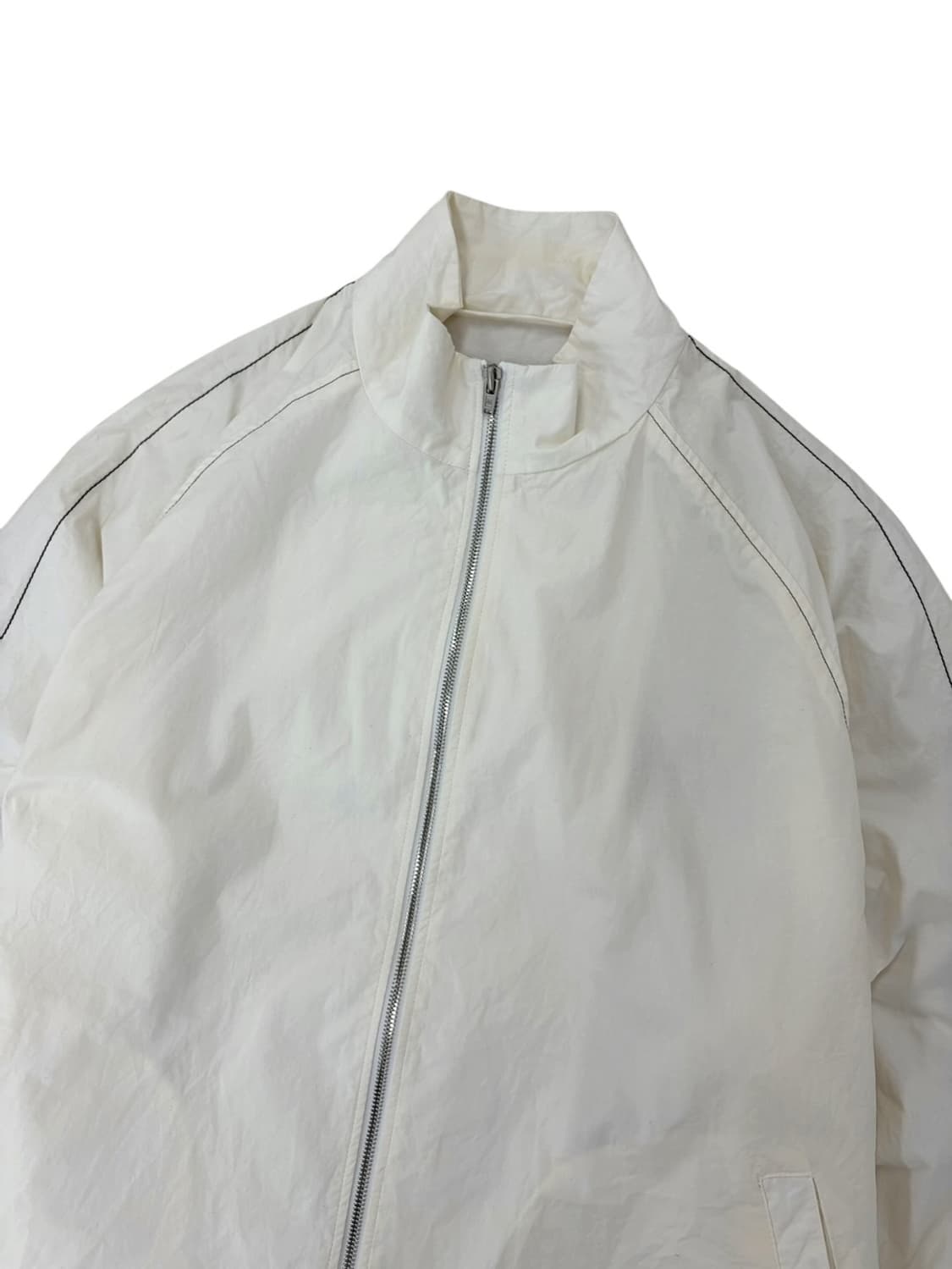 마뗑킴 코팅점퍼 바람막이 아이보리 (프리사이즈) 상품이미지3