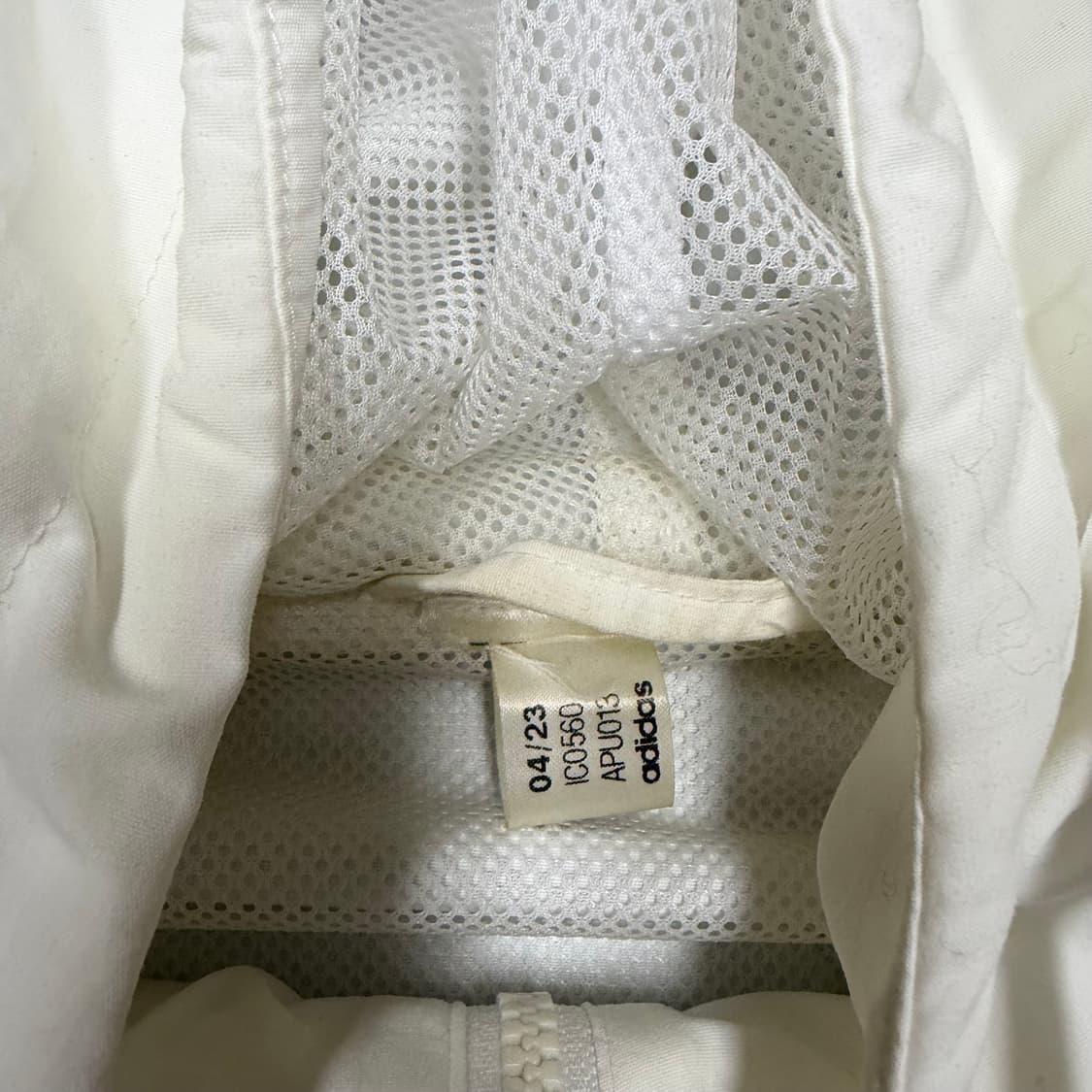 아디다스 화이트 바람막이[2404] 상품이미지6