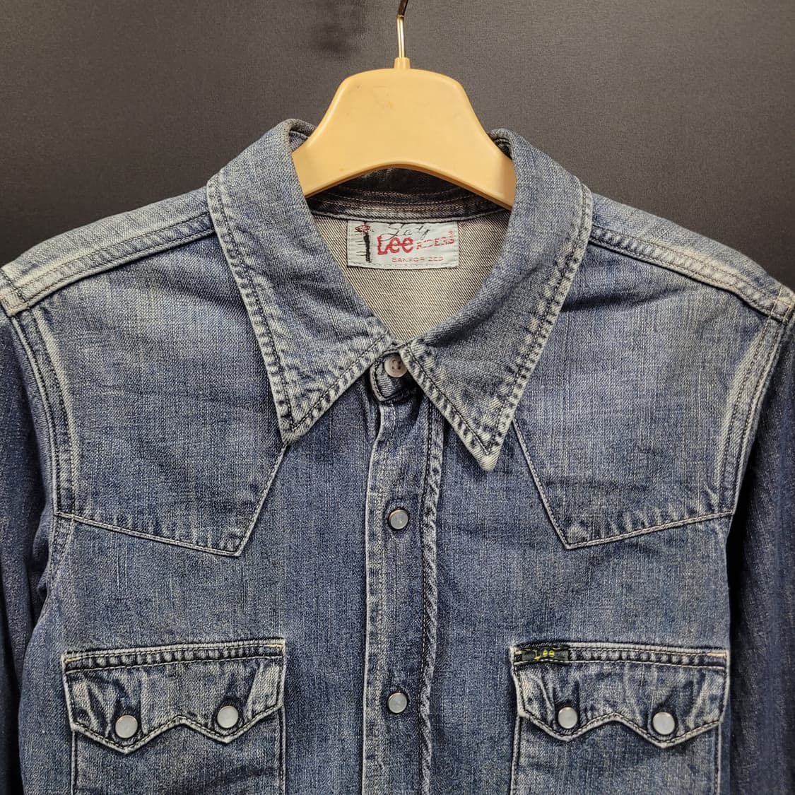 LEE JAPAN 빈티지 웨스턴 데님셔츠  상품이미지2