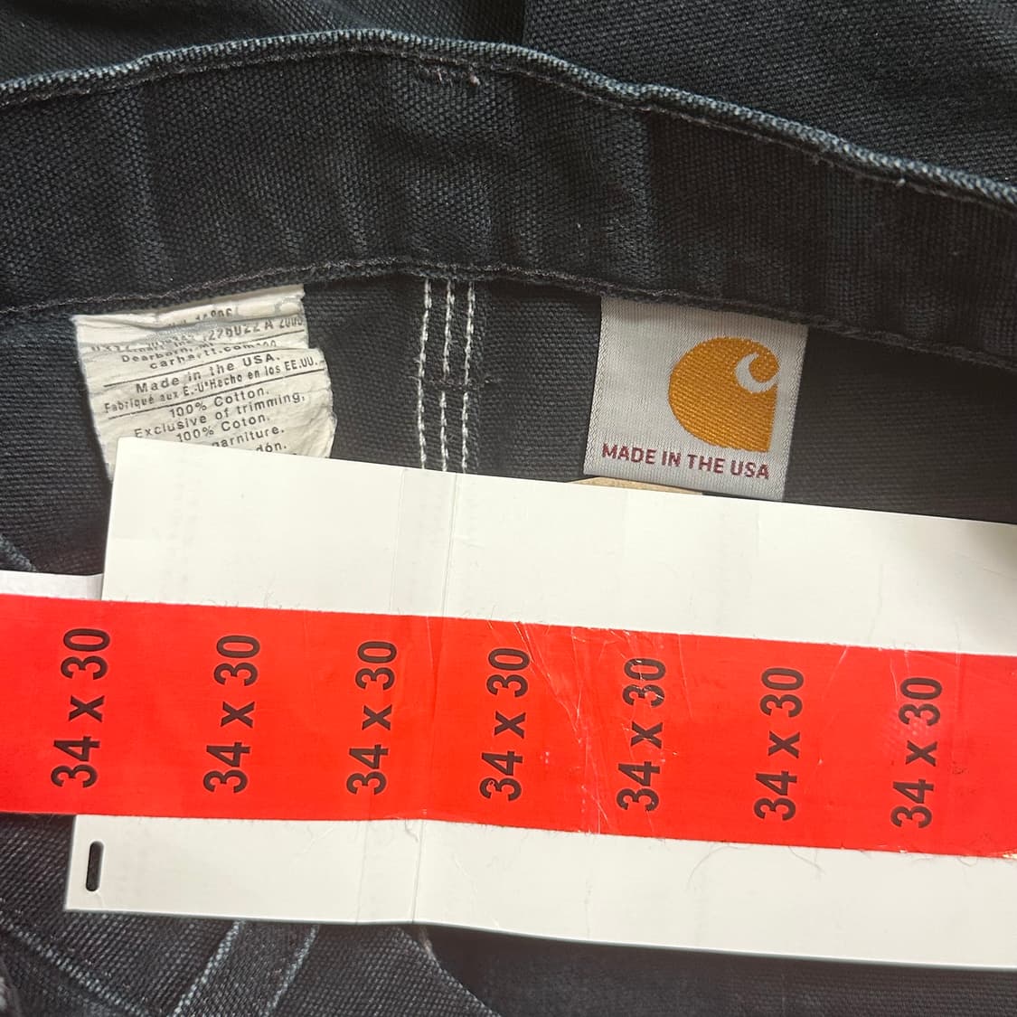 carhartt b01 double knee loose fit 34x30 상품이미지4