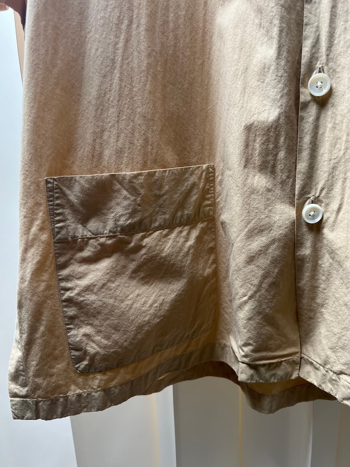 르메르 반팔 셔츠 베이지 52사이즈 상품이미지8