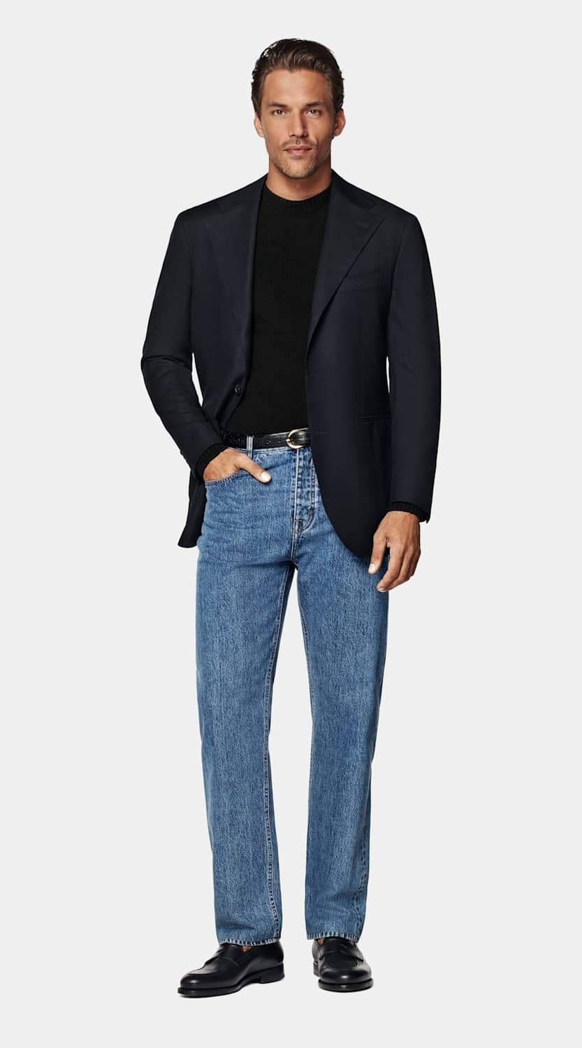 수트서플라이 하바나 네이비 자켓 (52) 상품이미지1