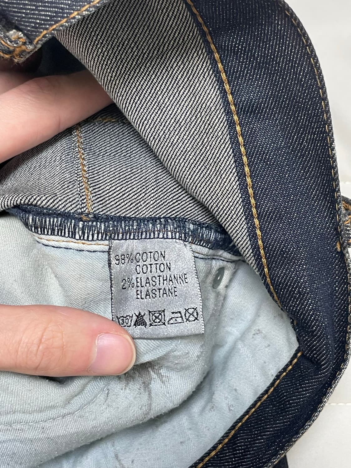 디올옴므 mii 인디고 생지데님 상품이미지7